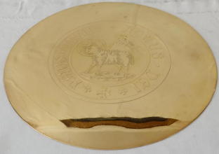 Solid silver gilt antique French Gothic Chalice.